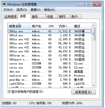 启动任务管理器